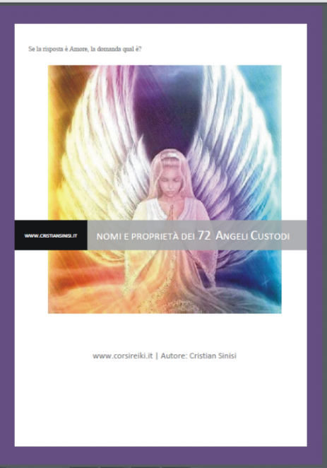 72 angeli custodi - corsi reiki