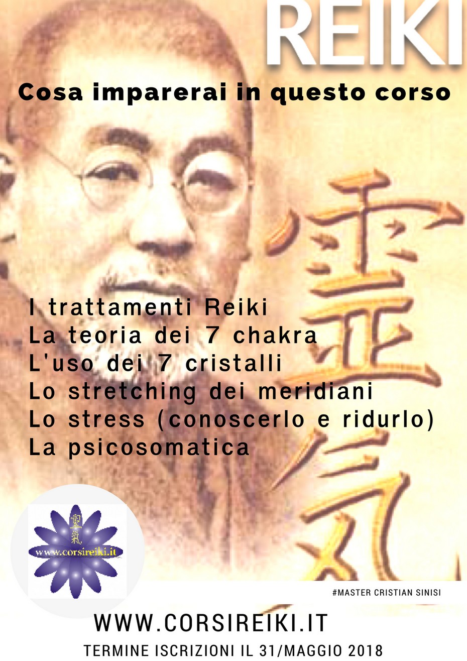 programma per corsi reiki