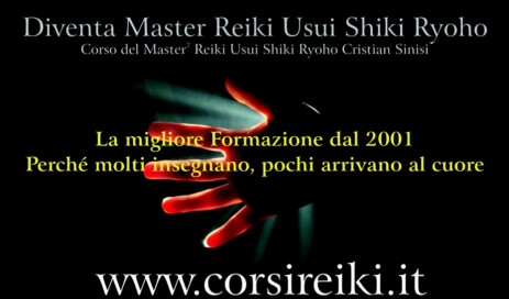 diventa master reiki con cristian sinisi-formazione