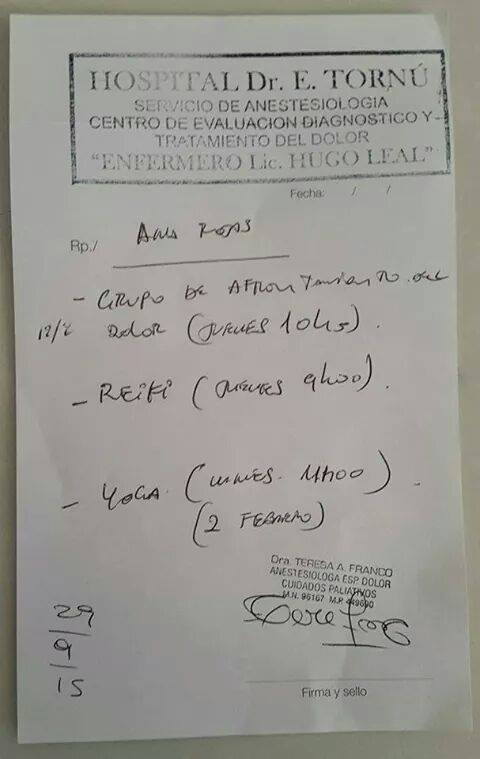 reiki in ospedale
